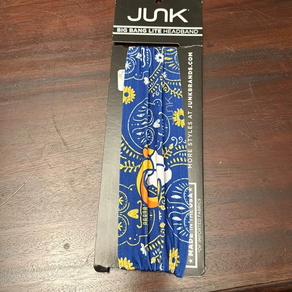 Junk NFL LAR Sugar Skulls BBL big bang headband - Picture 1 of 4